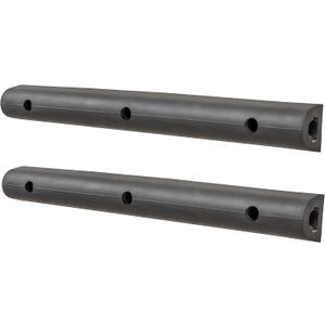 Luverne 2090616-2 20-Inch Universal Rubber Bumper Guard Protector Strips Loading Dock Rear Fender Pad Bump Stop, 2-Pack