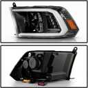 Spyder (xTune) Dodge Ram 09-18 1500~3500 LED DRL/Halogen Projector Headlights - Low Beam-H7(Included) ; High Beam-H7(Included) ; Signal-LED - Chrome