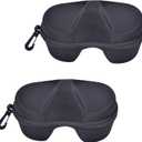 Portable Diving Mask CaseSwimming Scuba Glasses Storage Box Protective Container Diving Goggles Case,2 PCS