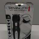 Remington All-in-One Grooming Kit, Lithium Powered, 8 Piece Set with Trimmer, Men's Shaver, Clippers, Beard and Stubble Combs, PG6025, Black