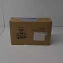 MR.SIGA Toilet Stool Squat Adult, Bathroom Stool Heavy Duty, Anti Slip Toilet Step for Bathroom, Toddler Step Stool for Kids, Off-White & Dark Gray