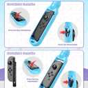 2 Pack [Switch 2/1/OLED] Zelda Sword Accessories for Nintendo Switch 2(2025)/1/OLED Joypad Controller, Sword Hand Grip for Nintendo Switch Sports/Legend of Zelda: Tears of the Kingdom/Skyward Sword HD