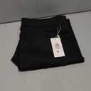 FREDD MARSHALL Men's Skinny Slim Fit Stretch Straight Leg Fashion Jeans Pants (38W x 32L, Black)