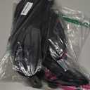 Snorkeling Gear for Adults, Dry-Top Snorkel Set Scuba Diving mask, Snorkel Mask, Panoramic Anti-Leak Anti-Fog Tempered Glass Lens, Swimming Training Snorkeling Packages (Black+Pink)