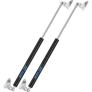ARANA Gas Struts for Heavy Lid, 23 inch Door Lift 200 lbs, 23" Heavy Duty Gas Shocks 200 Pounds Gas Spring Support Hinges Fit Muphy Bed RV Bed Trap Cellar Door(Fit 160-220lbs Lid), 2 Pcs