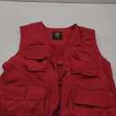 Flygo Men's Casual Lightweight Outdoor Fishing Work Safari Travel Photo Cargo Vest Jacket Multi Pockets, Large