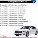 5C0-201-550E Gas Cap, Fuel Tank Cap for 2011-2016 Volkswagen Jetta, Replace 1K0201550F