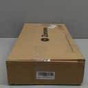 Cloud-Cuddle Cat Window Perch with 4-Sided Bolster, Zipper Design Cushion Window Seat for Window Sill, Sturdy Metal Frame & Easy Assembly Pet Hammock Bed for Indoor Cats (White, Medium)