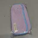 Pencil Case Pouch, Soft Quilted Pen Bag with Zipper, Small Pencil Organizer, Cute Aesthetic School Supplies for Teen Girls Adults, 9.06" × 3.94" × 2.56"