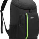 TOURIT Cooler Backpack 30 Cans Lightweight Insulated Backpack Cooler Leak-Proof for Men and Women (Black)