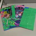 Decal Skin for PS5 Slim Console and Controllers Disk Edition, PS5 Console Accessories, Vinyl Skin Stickers for PlayStation 5 Slim - Green and Purple