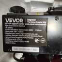 VEVOR Drain Cleaner Machine 75 FT x 1/2 Inch, Sewer Snake Auger on Wheels, Manual Feed Drain Cleaning Machine with Adjustable Drum Angle, 6 Cutters & Air-activated Foot Switch for 2" to 6" Pipes