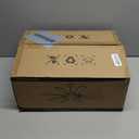 52" Ceiling Fans with Lights and Remote, Black Modern Ceiling Fan with 8 Dual Finish Blades, Quiet Reversible Motor，Farmhouse Ceiling Fan with RGB Lights for Bedroom, Living Room, Patios