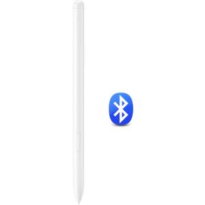 Tab S10 Plus S Pen (With Bluetooth I 4,096 Pressure Levels) Replacement for Samsung Galaxy Tab S10/10+ Plus/S10 Ultra All Versions Stylus Pen +Tips/Nibs (Sliver/White)