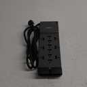 Belkin 12-Outlet Surge Protector Power Strip w/ 12 AC Outlets & 8ft Flat Plug, UL-listed Heavy-Duty Extension Cord for Home, Office, Travel, Computer, Laptop, Charger - 3,940 Joules of Protection