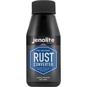 JENOLITE Rust Converter for Metal | 150ml (5 fl oz) | Rust Converter & Inhibitor | Rust Remedy, Rust Reformer for Metal | Convert Rust to A Ready to Paint Surface (BBD 05/17/29)