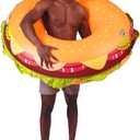 Cheeseburger Pool Float
