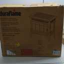 duraflame Freestanding Electric Fireplace Stove Heater with 3D Flame Effect for 1,000 Sq. Ft, Bronze