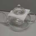 CnGlass 40.6oz/1200ml Glass Teapot with Removable Infuser,Stovetop Safe Tea Kettle,Blooming & Loose Leaf Tea Pot