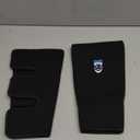 Deadlift Shin Guards, 5mm Dense Neoprene Protection, Easy On-Off, No Need to Take Off Shoes - for Weightlifting and Functional Training (Pair)