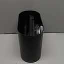 Yieach 3.17 Gallon Thin Small Black Bathroom Trash Can with Lid,12L Small Pet/Dog Proof Slim Trashcan and Skinny Covered Trash Can,Plastic Covered Wastebasket,Garbage Can for Kitchen,Office,RV,Bedroom