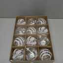 Christmas Ornaments Ball Set-Shatterproof Clear Plastic Decorative Baubles for Xmas Tree House Holiday Wedding Party Decoration,20pcs White (Style 4)