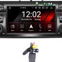 Egosonic Android 14 Car Radio 7inch for BMW E46 3 Series 1999-2004, Octa Cores (4+64GB), Wireless Carplay Android Auto, DSP+, Support 4G WiFi BT 5.0 SIM Card Slot