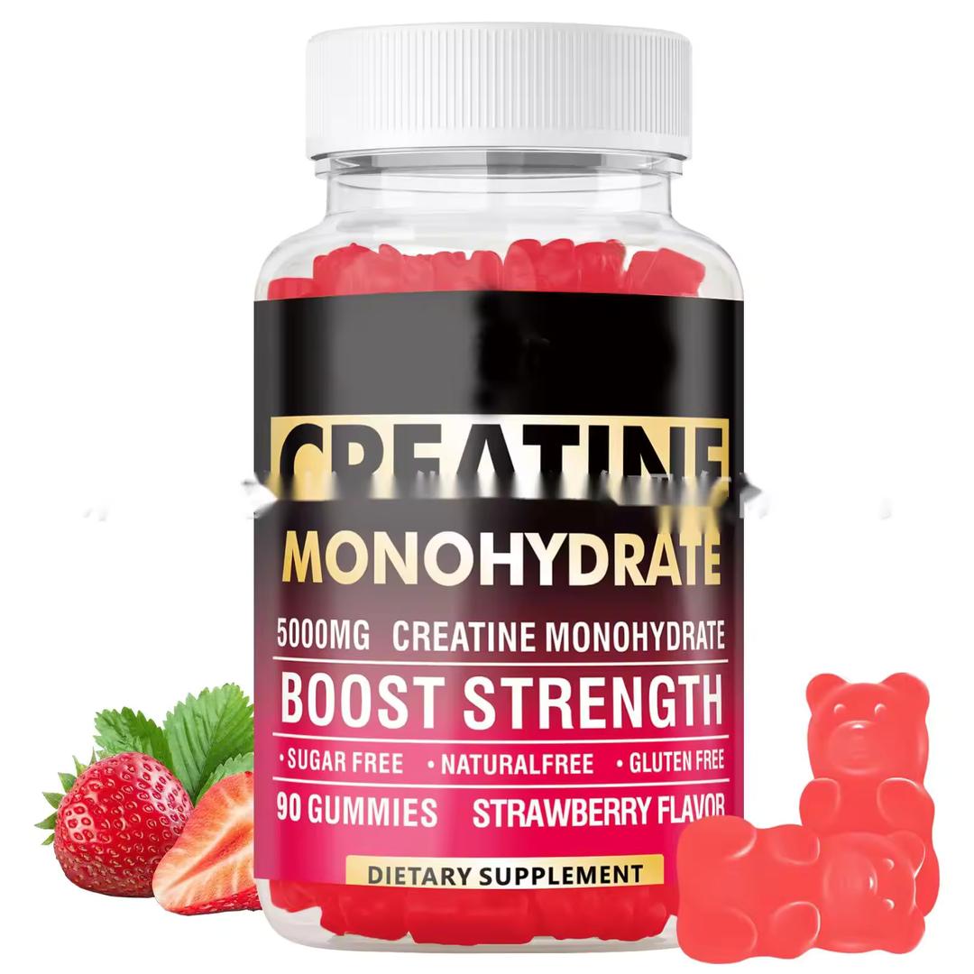 Creatine Monohydrate Gummies 5000MG Creatina Monohidratada By 03/2027