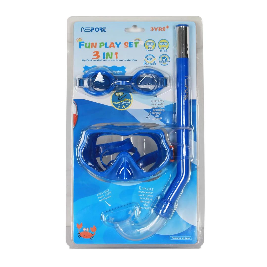 Shark Snorkel Pack 3 Pieces. Age 3+