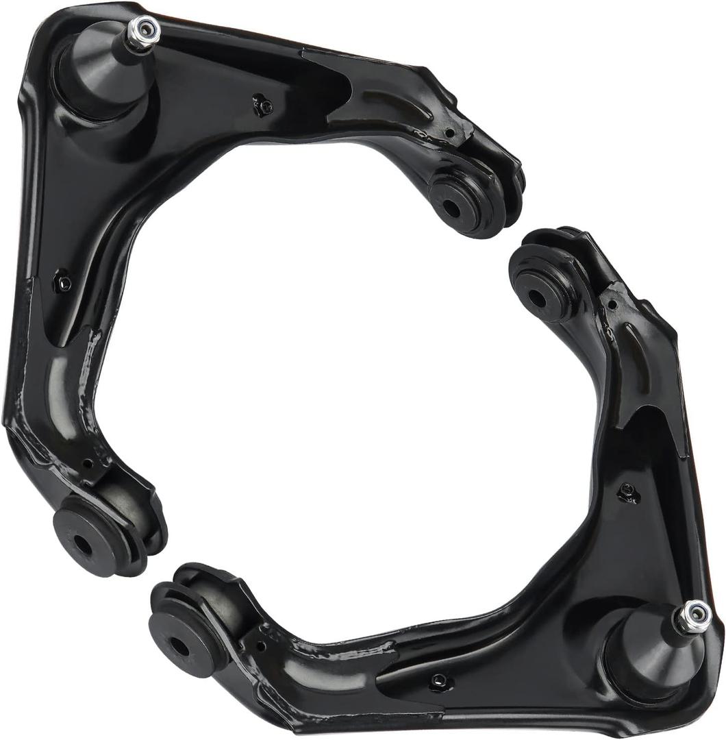 2 Pcs K620054 Front Upper Control Arm with Ball Joint Assembly Kit Driver & Passenger Side for Chevrolet Avalanche Suburban 2500 Silverado GMC Sierra 1500 2500 3500 HD Classic Yukon XL 2500 Hummer H2
