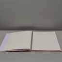 12x12 Inch Large 3 Ring Binder Scrapbook Album, Linen Cover Scrap Books 30 Pocket with Plastic Sleeves Protectors Display 60 Pages 12 x 12 Art Portfolio for Wedding Baby Adventure (Pink)