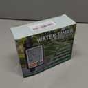 Sprinkler Timer for Garden Hose, 10 Programmable Water Timer with with Auto Rain Delay, IP54 Waterproof 3.3 Large LCD Drip Irrigation System Timers for Plant, Yard, Lawns, Outdoor