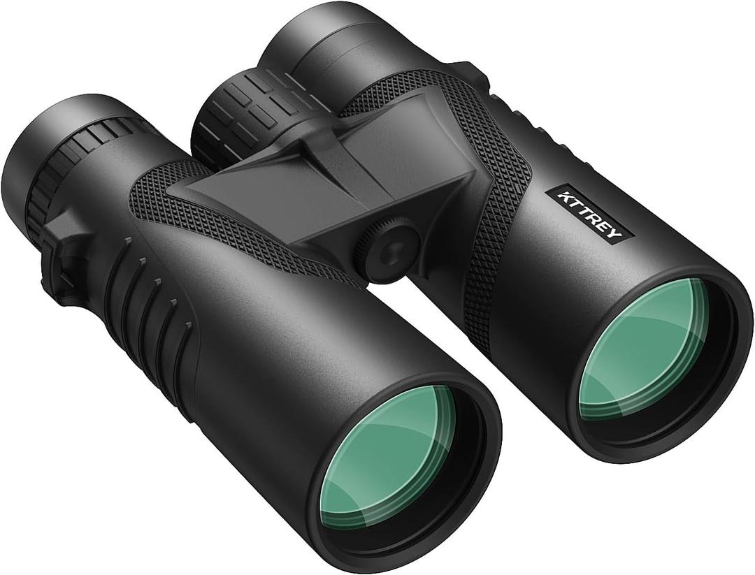 10x42 Binoculars with BAK4 Prism & FMC Coating - Waterproof Bird Watching Binoculars for Adults, Clear Daylight Vision for Hiking, Travel, Sports Events & Wildlife Observation