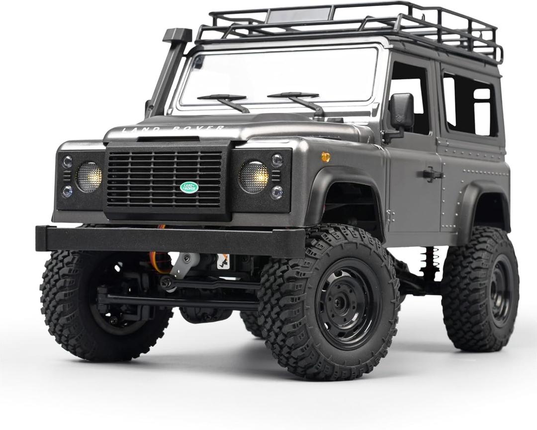 RC Rock Crawler RC Truck 4x4 Land Rover 1/12 Scale RC Crawler Remote Control Truck Off Road All Terrain Proportional Throttle Steering RTR 2024 Upgrade New Chassis 280 Motor Adult MN99S