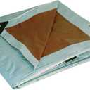 10x12 Multi-Purpose Silver/Brown Heavy Duty DRY TOP Poly Tarp (10'x12')