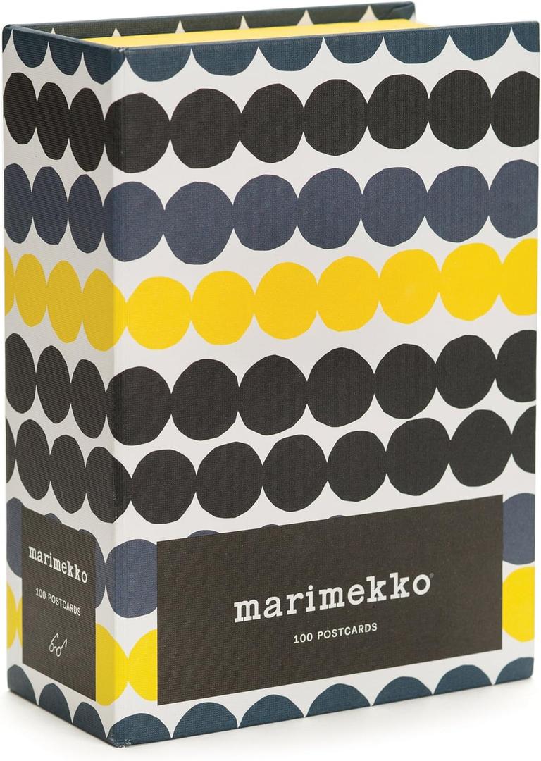 Chronicle Books Marimekko Postcard Box: 100 Postcards (Marimekko Stationery Notecard Set, Blank Postcards for Thank You Notes)