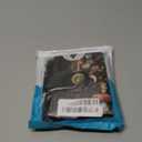 Mushroom Moon Night Small Rfid Women Wallet Bifold Zipper Coin Pocket PU Leather Compact Cash Credit Card Holder Travel Wallet for Female Ladies Teen Girls 1 ID Window 10 Card Slots