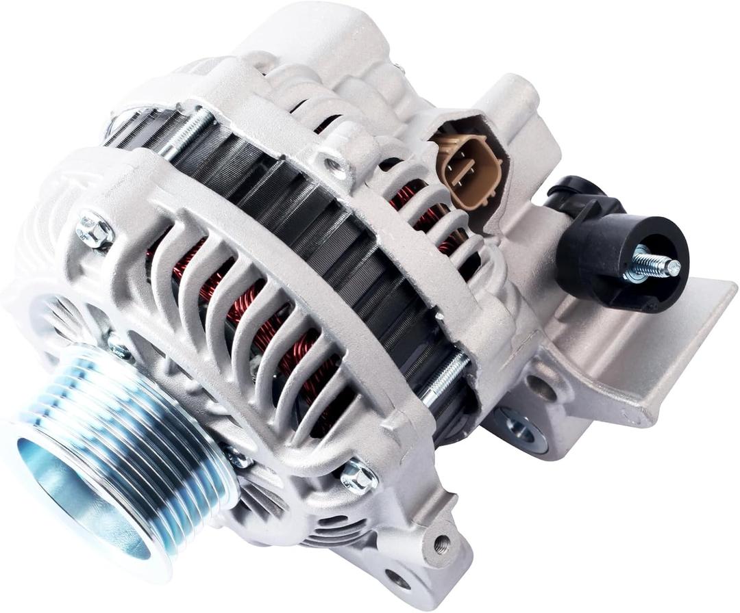 Alternator Compatible with 2006 2007 2008 2009 2010 2011 Civic 1.8L L4 Replace for 11176 31100RNAA01 31100RNAA012M2 11176N 31100RNAA01RM AHGA67 A002TC1391