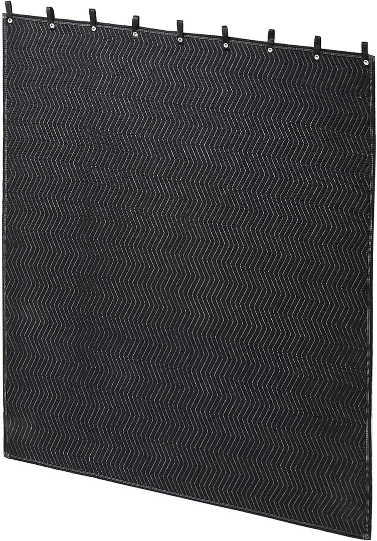 Blanket for Door – Heavy Duty 42×36 inch Black