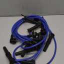 DTMAP Performance Ignition Spark Plug Wires Set Compatible with Ford Mustang 1996-1998,for Laforza 1994-1998 4.6L 5.0L-Blue Wires DT-R462