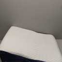 Welzona 12inch Wedge Pillow for Sleep, Updated Bed Wedge, Acid Reflux, Heartburn, GERD, Neck Pain, Cooling Memory Foam Top, Removable Washable Cover Incline Wedge Pillow for Improved Sleep