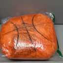 14 Inch Basketball Plush Pillow Toy Soft Stuffed Sports Throw Plush Pillow Cushion Gift for Kids Sofa Bedroom Decoration and Children Birthday (Orange)