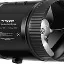 VIVOSUN Inline Booster Duct Fan 4 100 CFM, HVAC Exhaust Ventilation Fan with Low Noise for Basements, Bathrooms, Kitchens, Attics, Grow Tents, Black