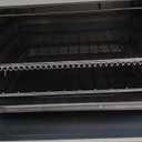 Gourmia French Door Air Fryer  25 Qt Large Capacity Convection Oven, Fryfroce 360, Digital Display with 17 Cooking Presets, Bake, Toast, Roast, Dehydrate, Fits 12 Pizza (Stainless Steel)