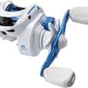 KastKing Centron Lite Baitcasting Fishing Reels with 7.1:1 Gear Ratio Set name: Left Hand-White