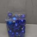 Christmas Ball Ornaments - 30pcs Shatterproof Christmas Ornaments Set Plastic Hanging Christmas Decorations for Xmas Tree Holiday Party Decor, 6 Styles in 4 Sizes (Blue)