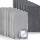40 Pcs Silver Jewelry Polishing Cloths Jewelry Cleaning Cloth Sterling Polish Cloths (6 x 7 inch)