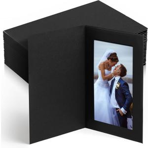 Fainne 150 Pack Photo Folders 4x6Inch Cardboard Picture Frame Photo Frame Thank You Cards Cardboard Folders Paper Greeting Cards Inserts for Portraits Christmas Wedding (4 x 6 Inch,Black) Fainne 150 Pack Photo Folders 4x6Inch Cardboard Picture Frame Photo Frame Thank You Cards Cardboard Folders Paper Greeting Cards Inserts for Portraits Christmas Wedding (4 x 6 Inch,Black)