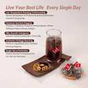 2 x 30Pcs Ginseng Five Treasures Kidney Tea,Traditional Chinese Herbal Health Tea,Natural Organic Kidney Cleanse Detox Teabags Gift for Men&Women,8 Precious Ingredients Formula (1 Pack/30Bags)