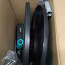 Garden Hose Reel Cart,Hold Up to 50-130 Feet of 5/8" Hose,Wall Mounted Water Hose Reel,Portable Hose Reel Holder,for Outside Car Washing, Watering